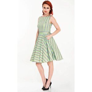 Miss Lulo Ruby Melons Dress